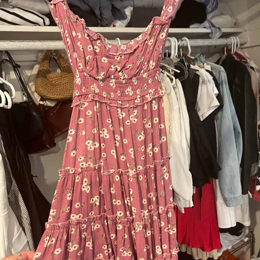 Floral Pink Dress